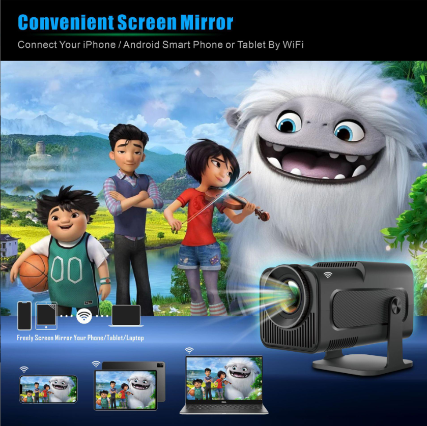 HY320 Mini Smart Projector
