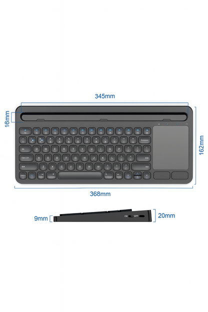 Bluetooth Keyboard & Touchpad