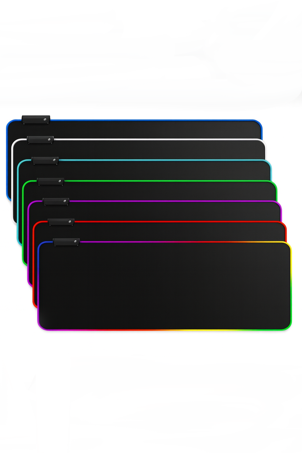 RGB mouse pad Black