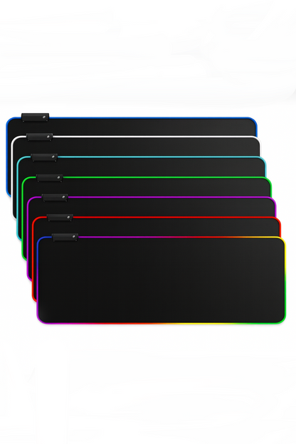 RGB mouse pad Black